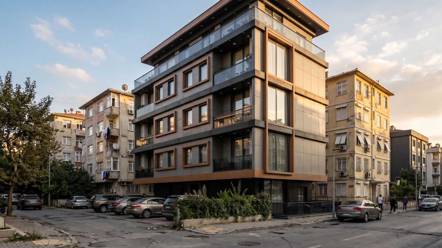 Köşe bloğu akşamüstü